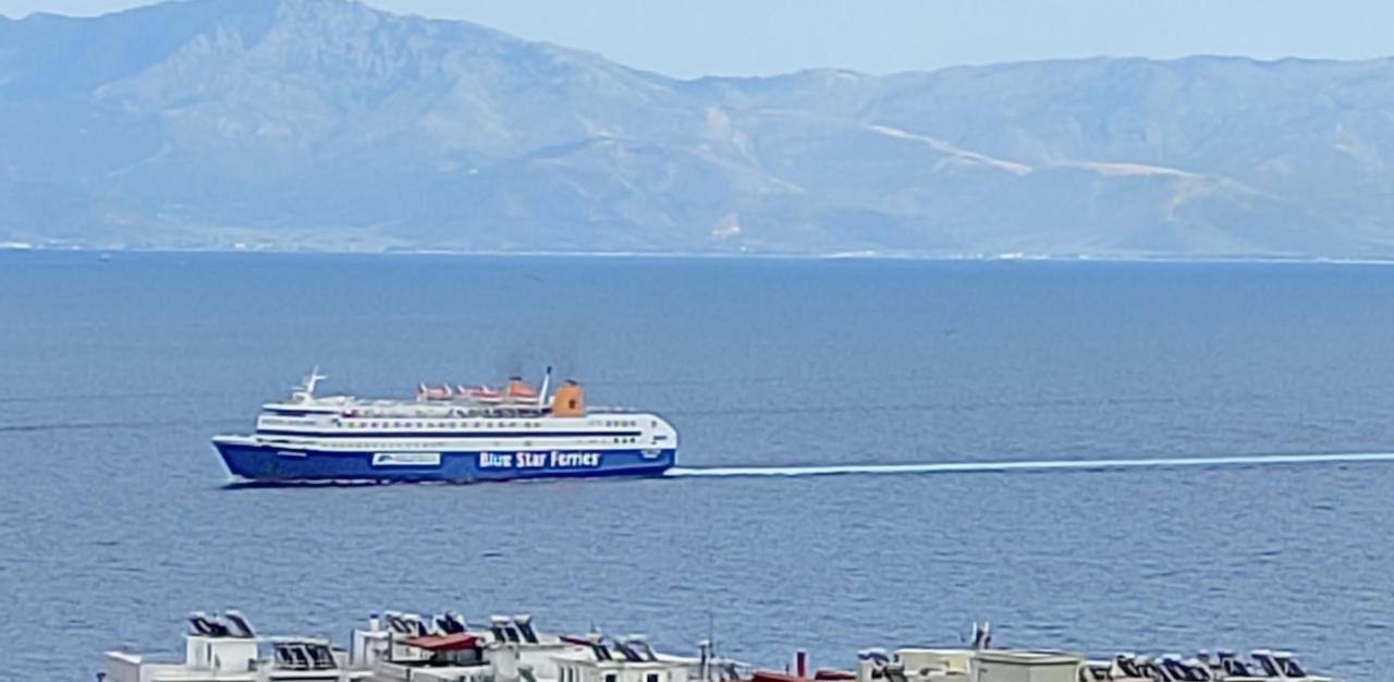 Appartamento Evris House Panoramic Sea View Kavala Esterno foto