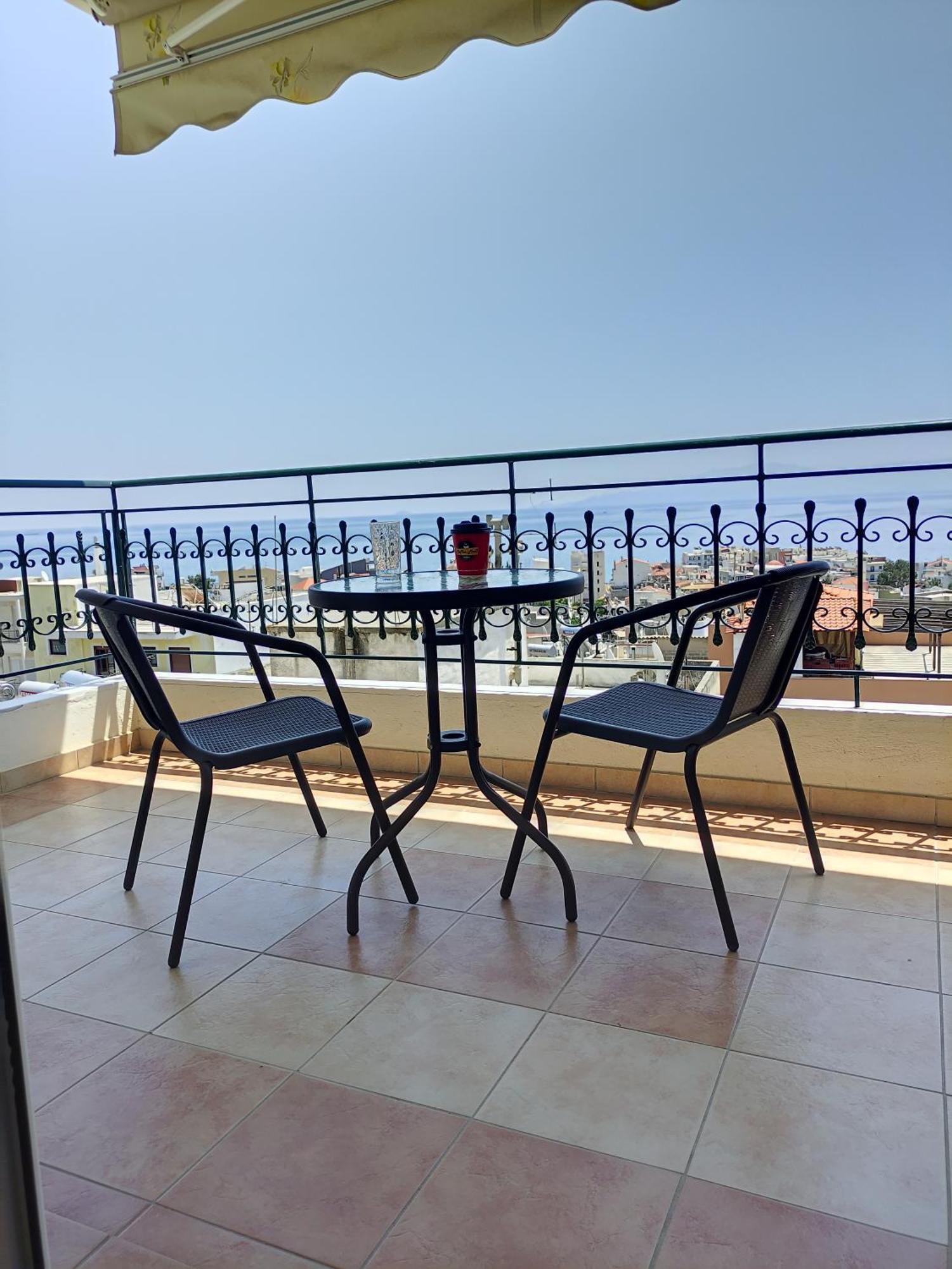 Appartamento Evris House Panoramic Sea View Kavala Esterno foto